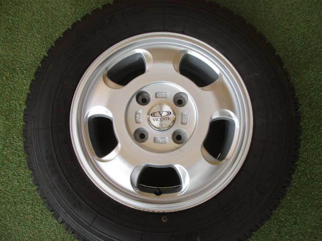 み ヴィセンテ 165 80R14 スタッドレスタイヤ４本SET NV200 デリカD3