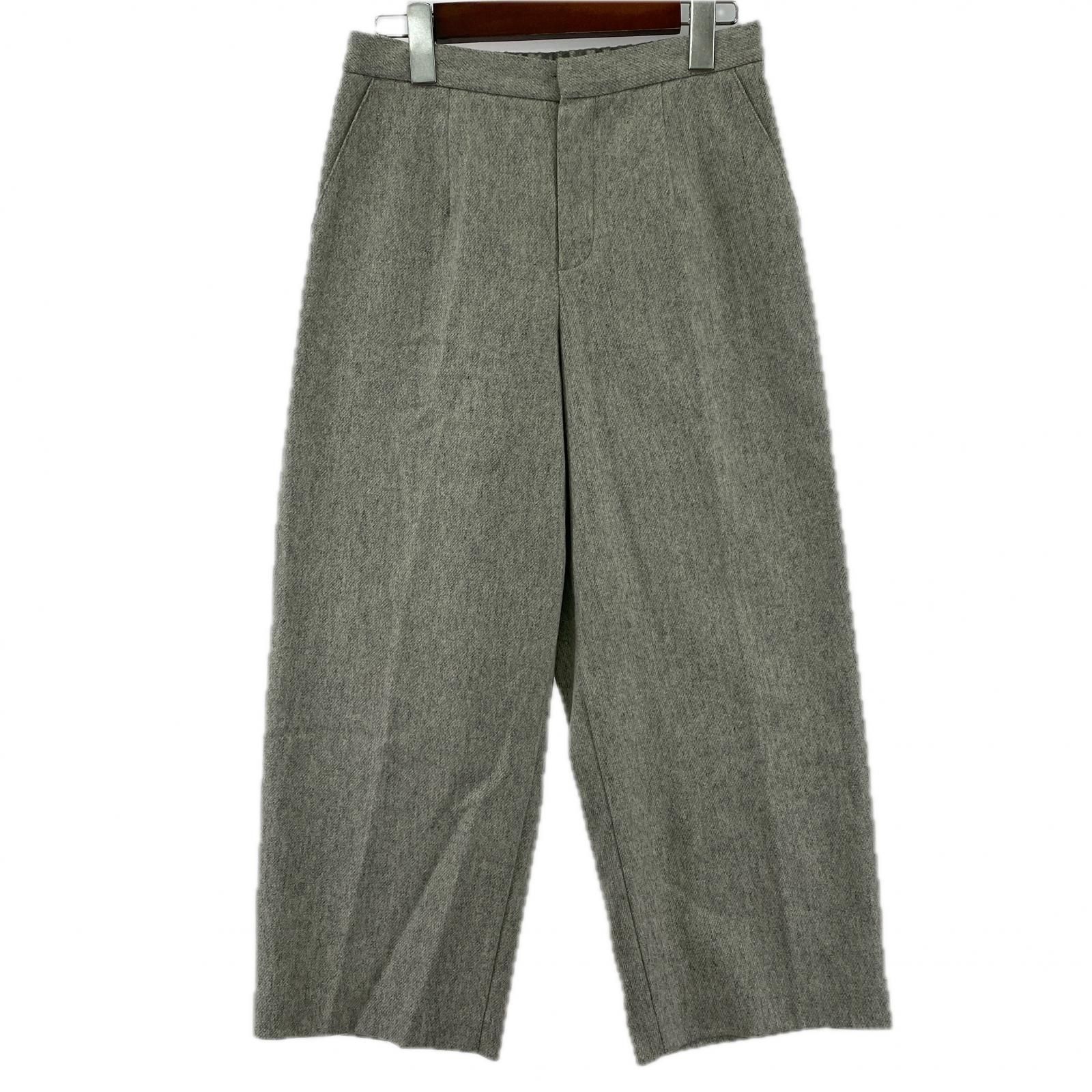 smart pink スマートピンク ミックス糸パンツ size40/ライトグレー系