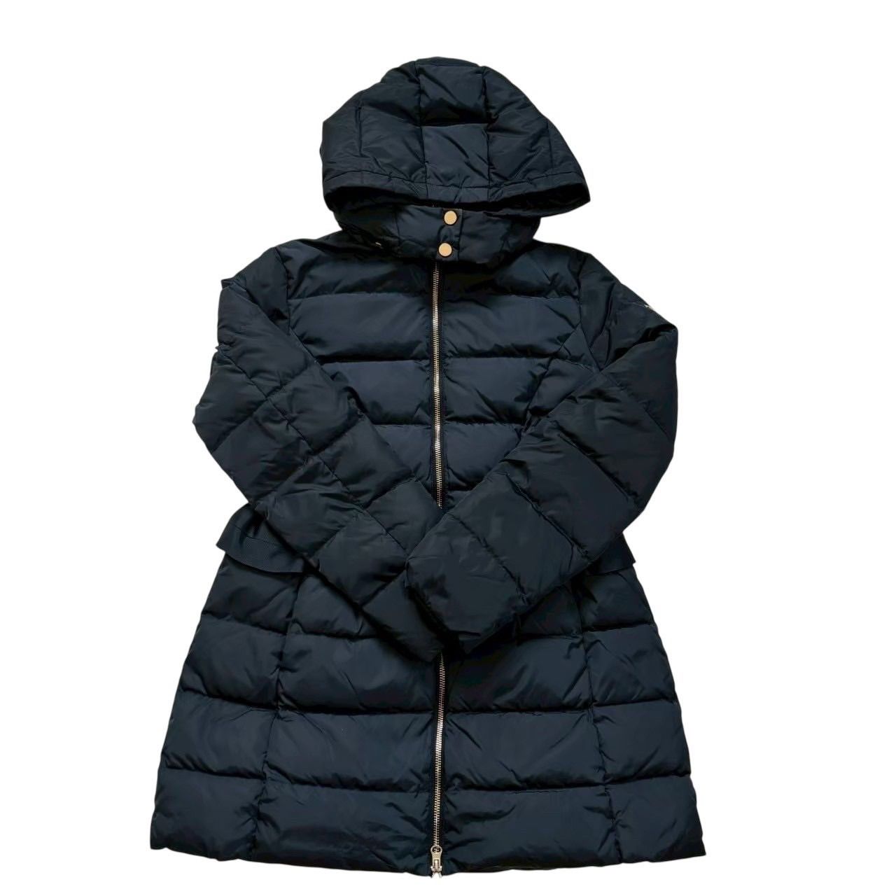 ARMANI junior アルマーニ ダウンコート 紺 アウター 上着 ロング 