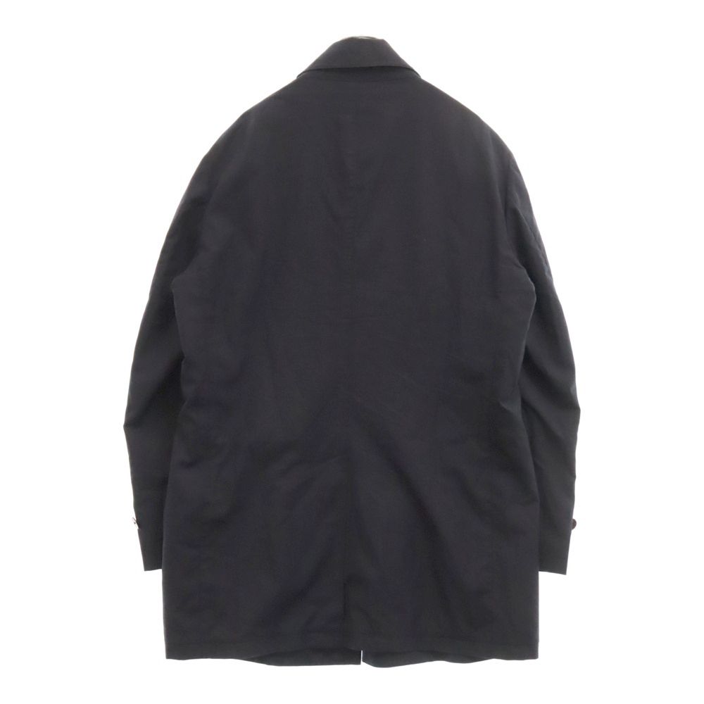 美品 ポールスミス 比翼仕立て 千鳥柄 ステンカラー コート ライナー付き Paul Smith (ポールスミス) 千鳥柄ライナー付きステンカラー比翼