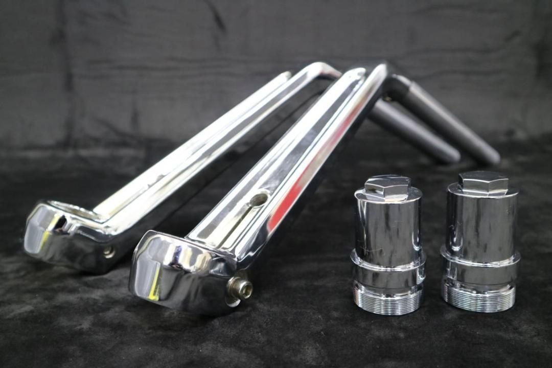 センハン メッキ ハンドル＋延長キット②/ ZRX400 ZRXⅡゼラペケ 