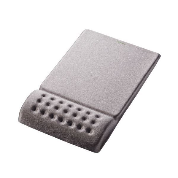 （まとめ）エレコム COMFY マウスパッドグレー MP-095GY 1枚