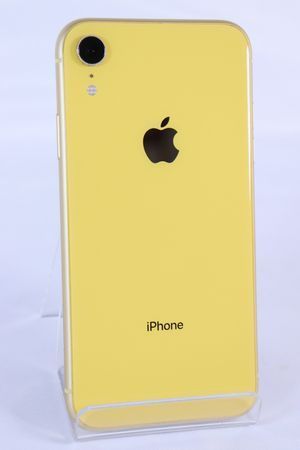 超美品 SIMフリー iPhoneXR 本体 64GB イエロー バッテリー78
