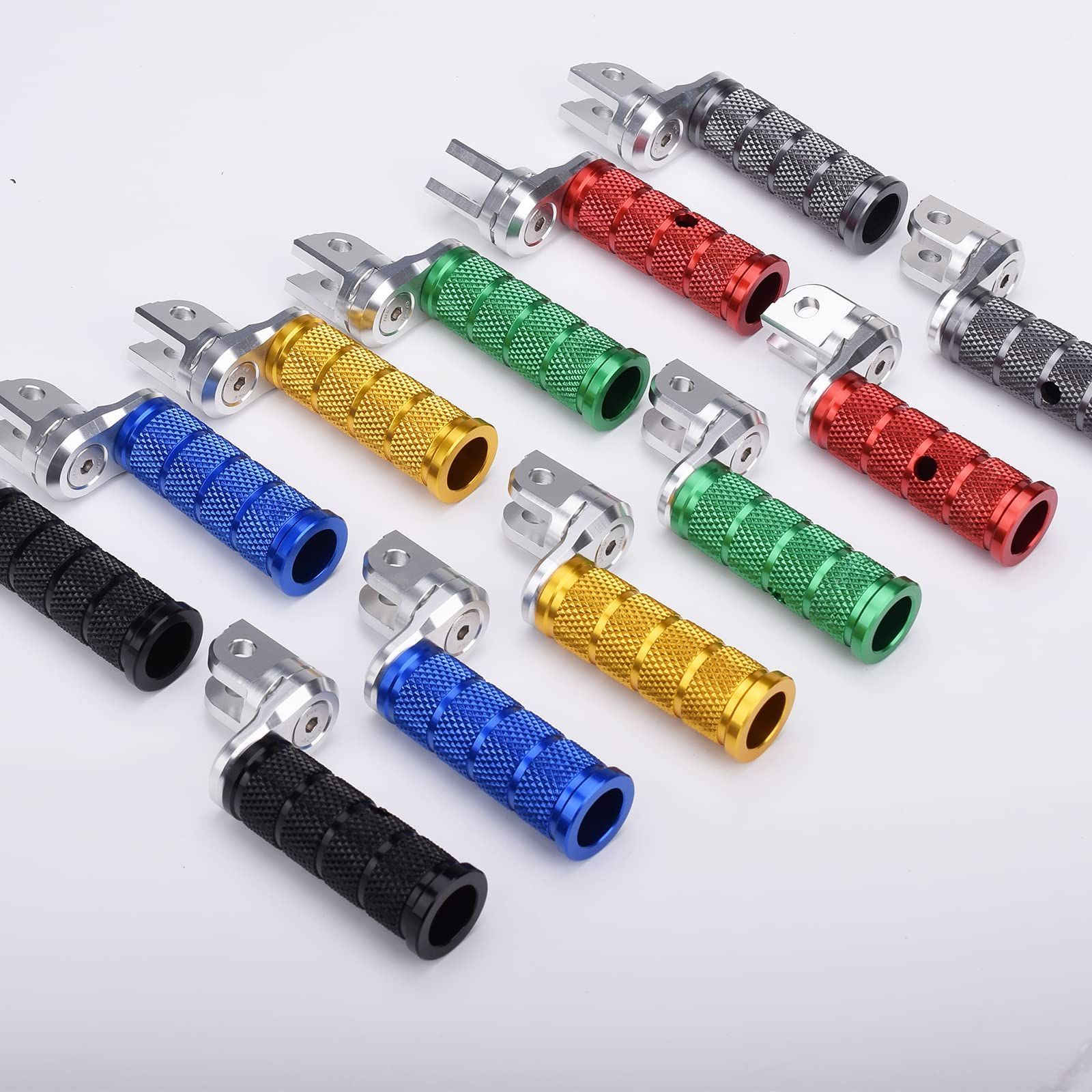 二つセット 新着商品 LEDISHUN アジャスタブルステップバーセット カワサキ