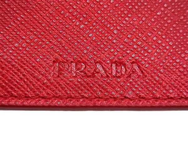PRADA プラダ　サフィアーノレザー 名刺入れ レッド　赤 PRADA（レッド/赤色系）のフリマアイテム一覧