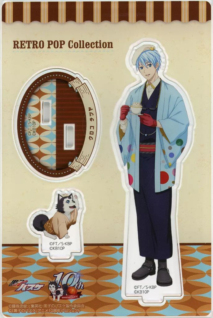 中古】アクリルスタンド・アクリルパネル 黒子テツヤ＆テツヤ2号