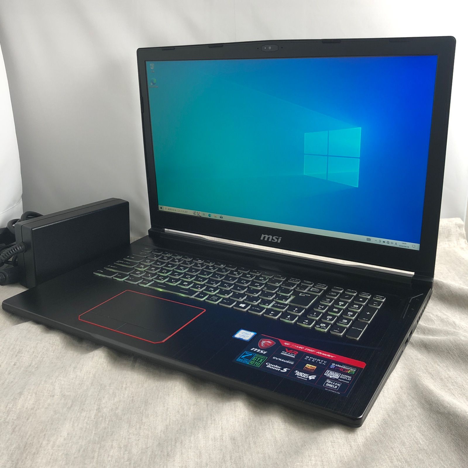 バッテリー良好】ゲーミングノートPC MSI GE73VR 7RF Raider(005JP 