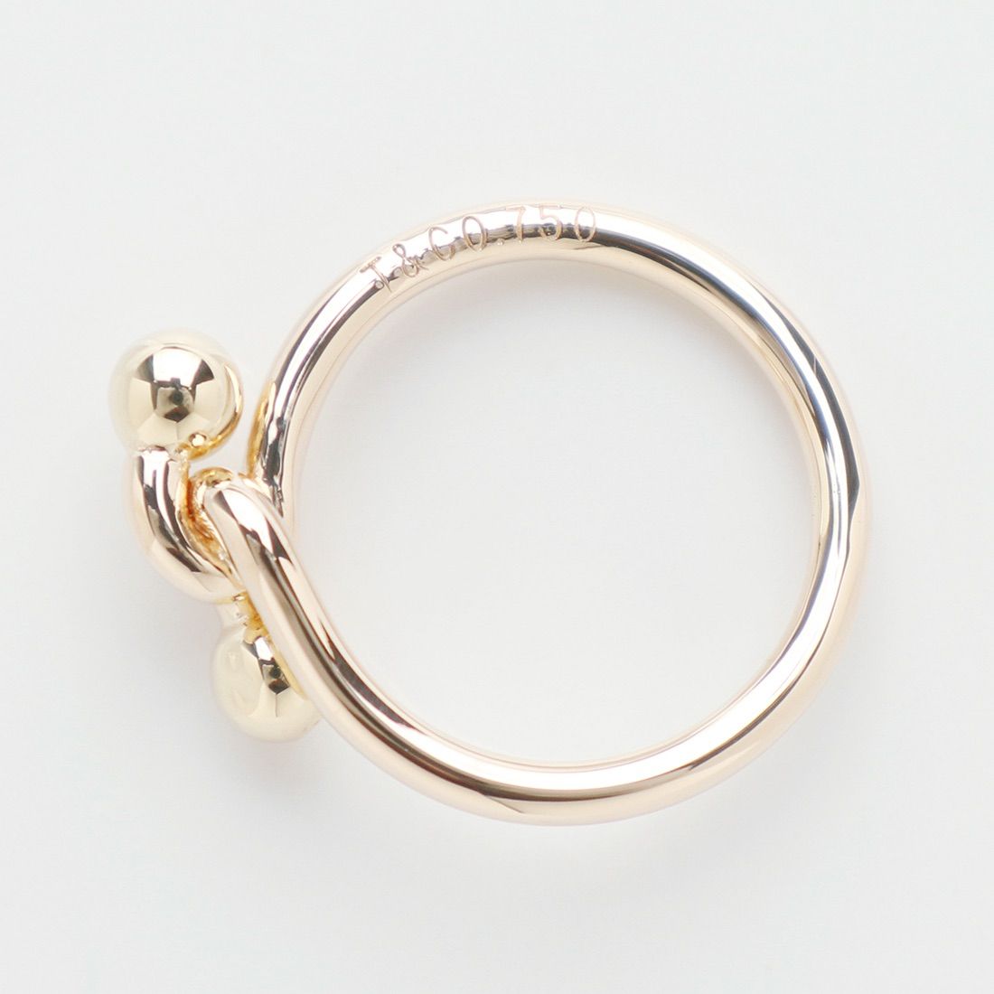 ティファニー ノット 750 Yellow Gold リング 6号 - c.2000s - メルカリ 