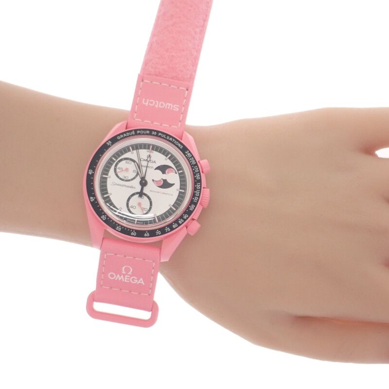 オメガ×スウォッチ OMEGA×SWATCH ミッション トゥ ザ ピンク ムーン  