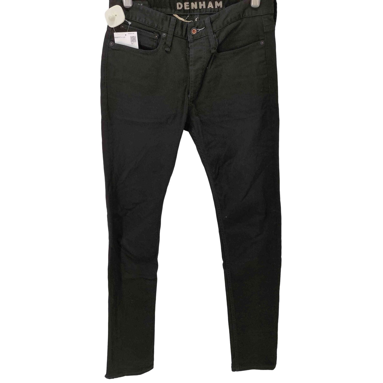 デンハム DENHAM BOLT SKINNY FIT ブラックスキニーパンツ メンズ  W32 L32