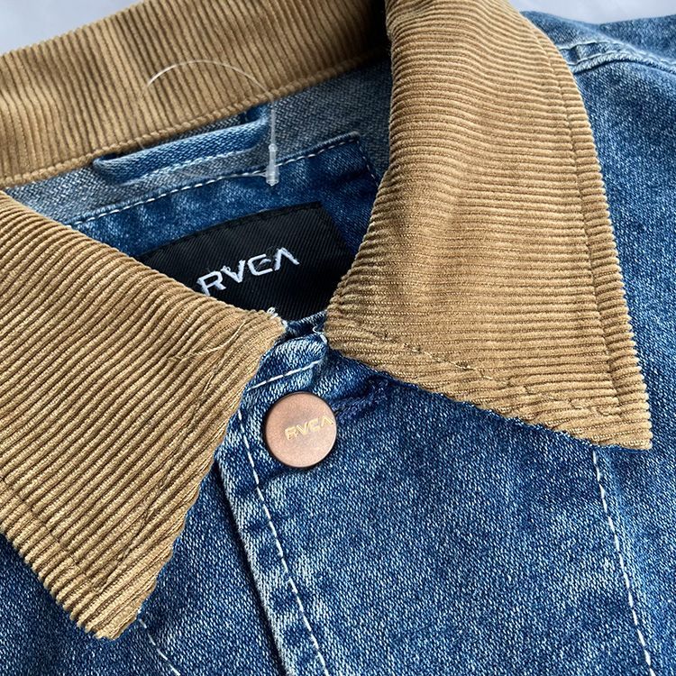 ルーカ RVCA rvca デニム S サイズ カバーオール デニムジャケット 