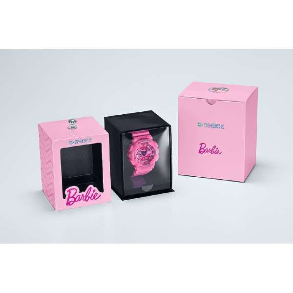 正規品・新品未使用G-SHOCK バービーコラボ　GMA-S110BE-4AJR G-SHOCK Barbie コラボレーションモデル GMA-S110BE-4AJR メンズ