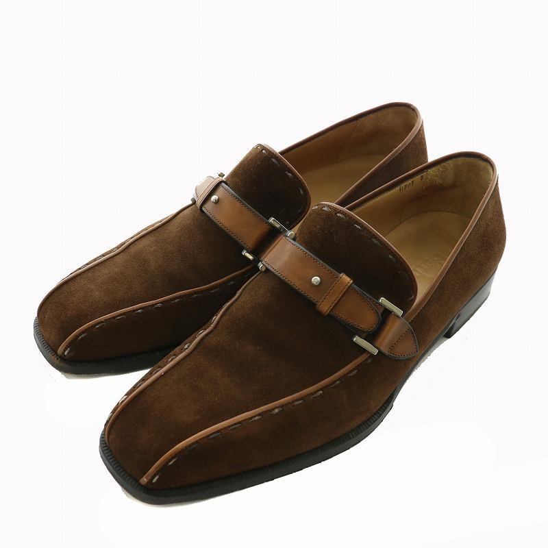 コ*ー様 Berluti ベルルッティ スワールトゥ パテーヌ スエード ローフ コ*ー様 Berluti ベルルッティ スワールトゥ パテーヌ スエード