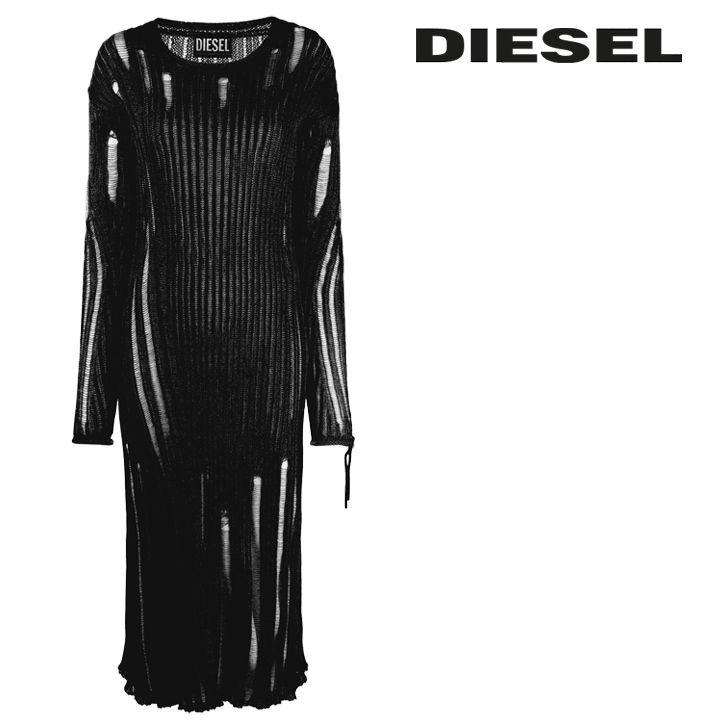新品・未使用 ディーゼル DIESEL ロングワンピース ドレス レディース