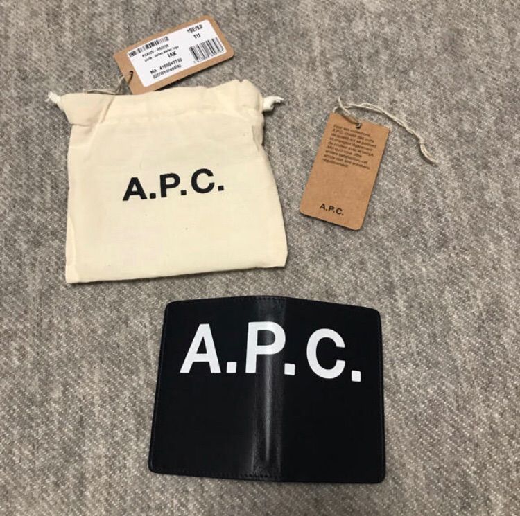 ☆A.P.C.☆カードホルダー 正規品 Stefan ジップカードホルダー｜レザーグッズ｜A.P.C.