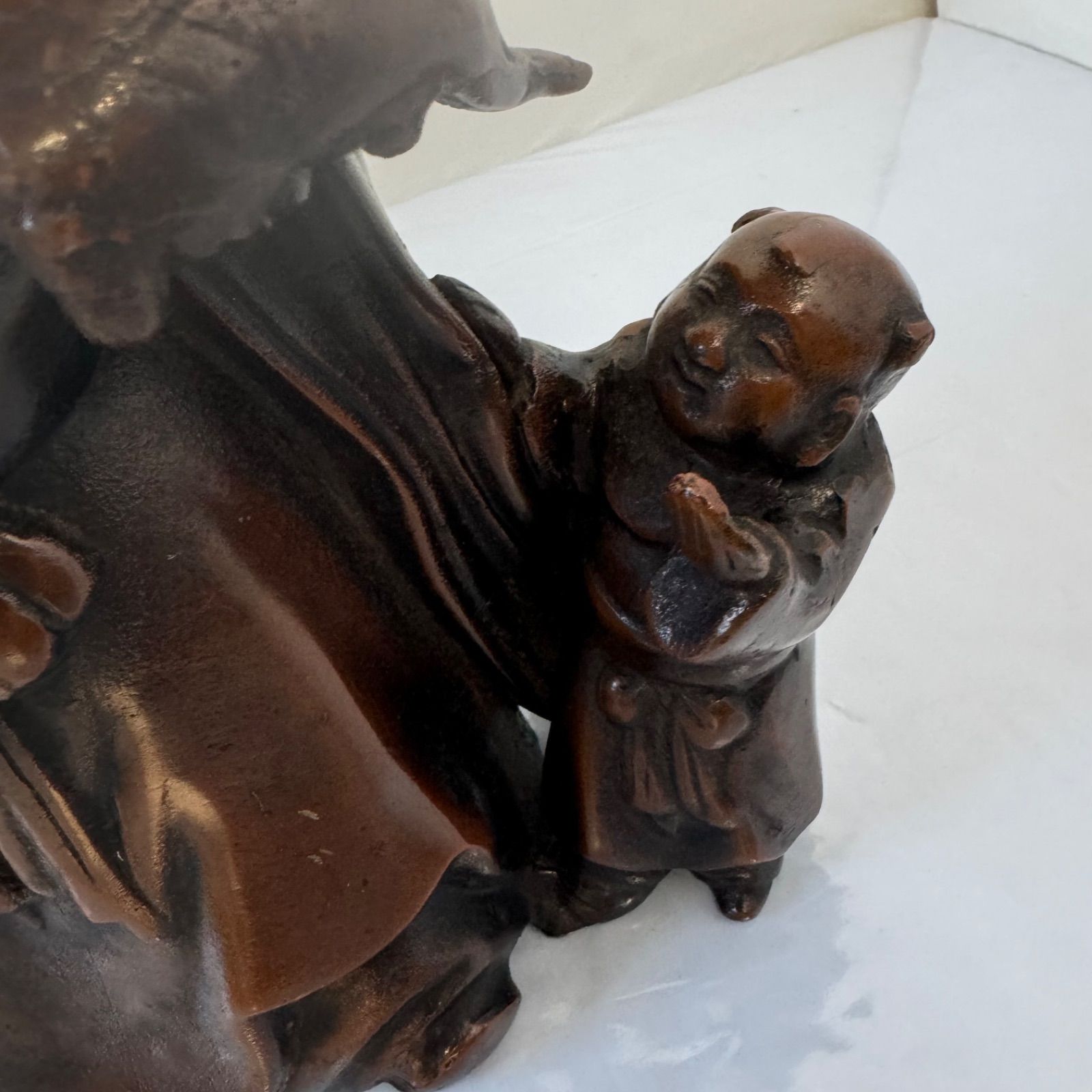 鋳物製(七福神の寿老人)