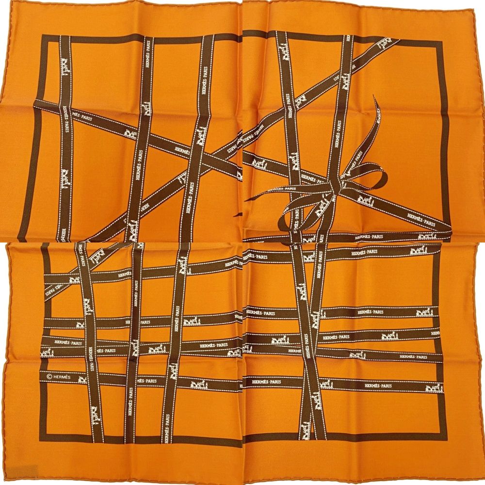 エルメス スカーフ カレ45 いたずら三つ子 230 HERMES エルメス カレ45