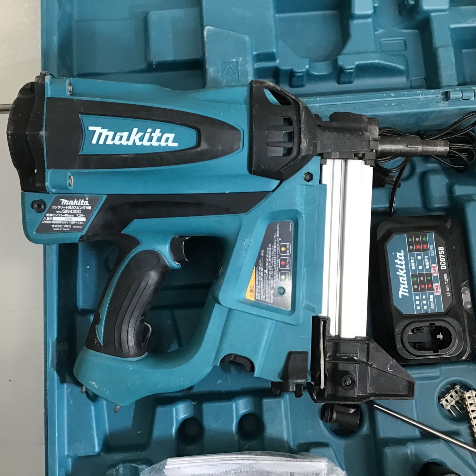 中古品】☆マキタ(makita) コードレスコンクリート用ガスピン打ち機 GN420C【戸田店】 - メルカリ