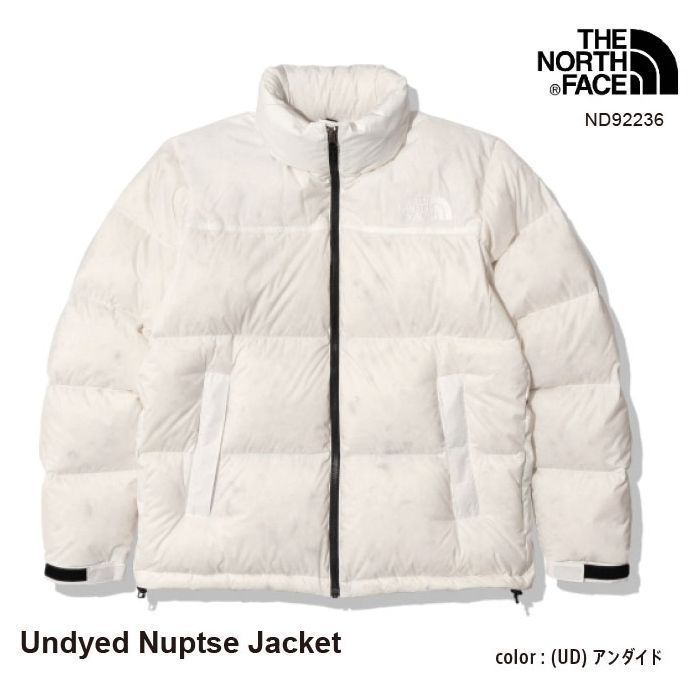 新品】ノースフェイス ND92236 Undyed Nuptse Jacket アンダイドヌプシ