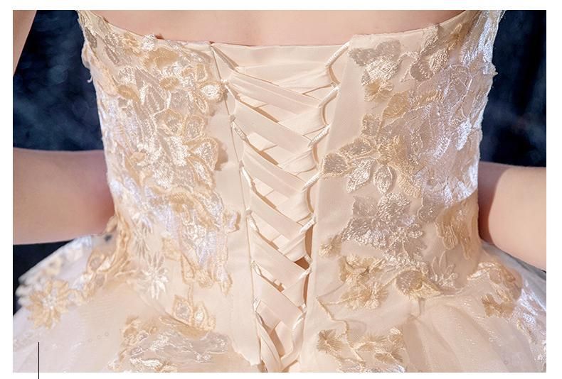 トレーン付き シンプル