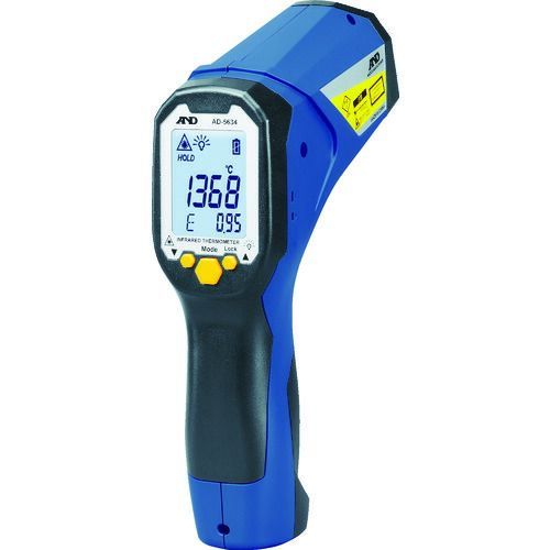 7営業日以内発送 Ａ＆Ｄ AD5634 レーザーマーカー付き赤外線放射温度計 ＡＤ－５６３４ PSCマーク取得 エーアンドディ エーアンドデイ 沖縄離島販売不可