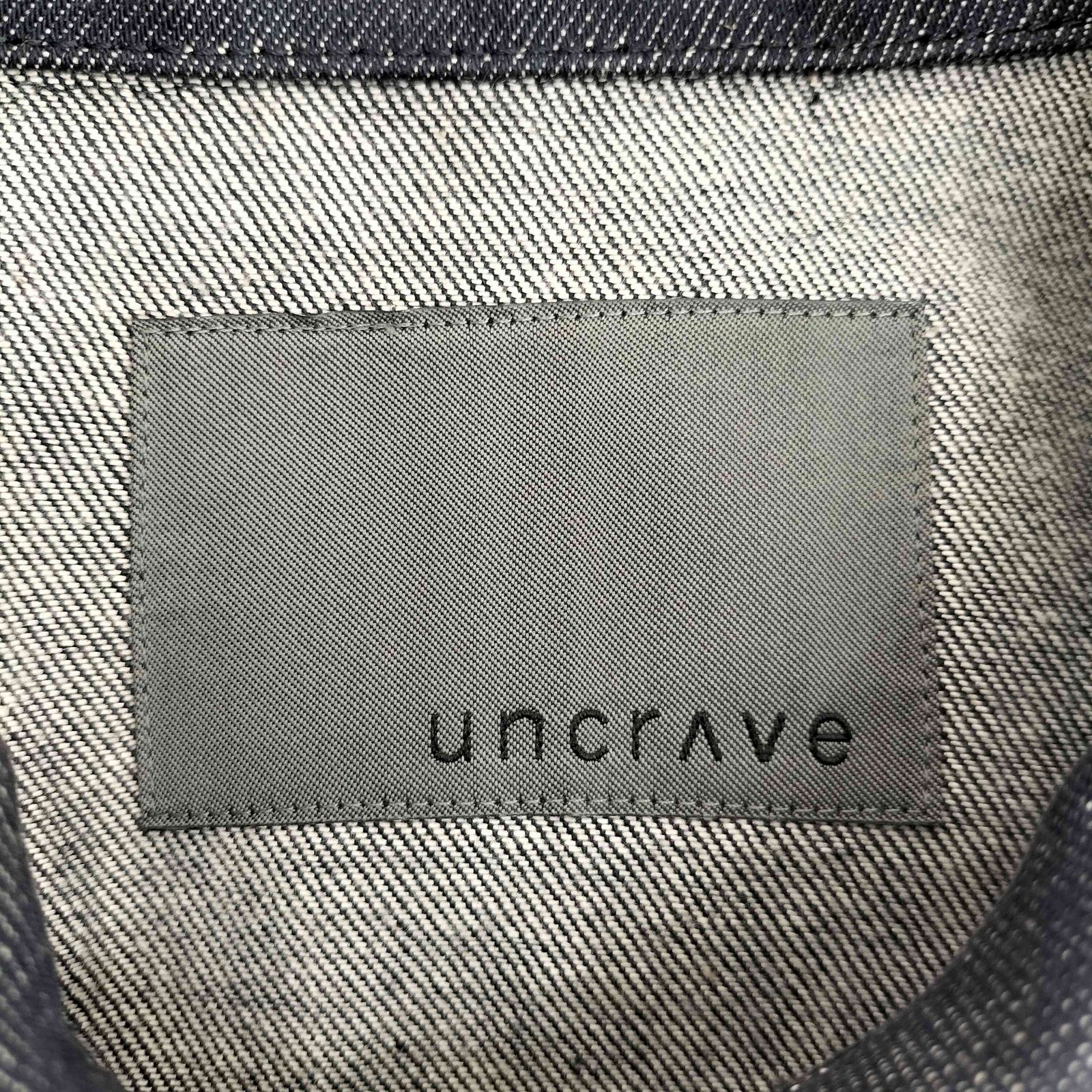 アンクレイヴ uncrave ミニマルデザイン デニムジャケット