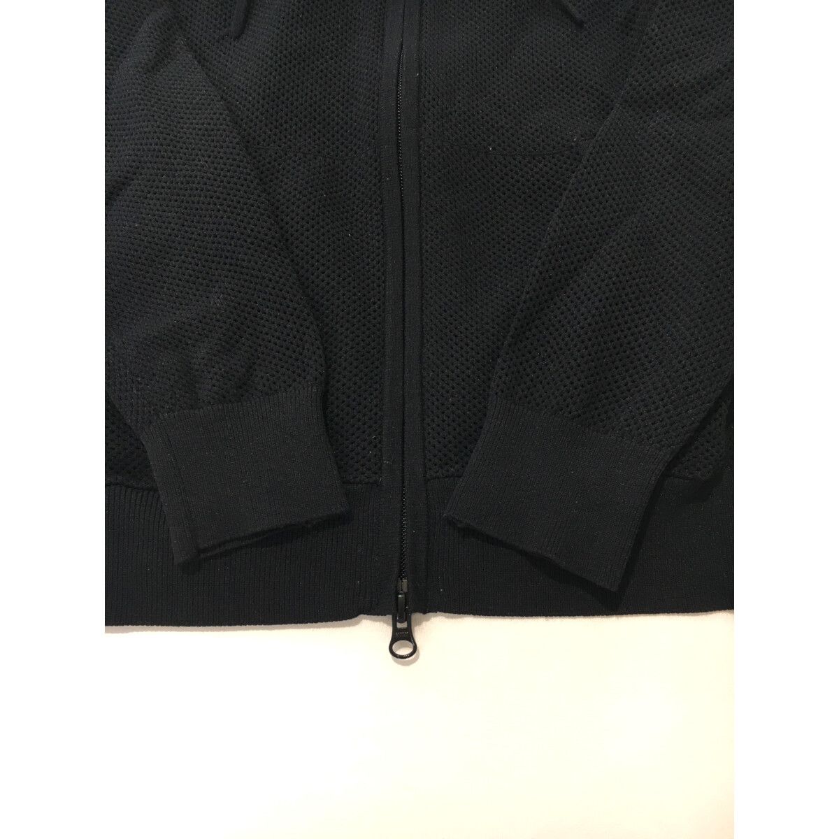 PEARLY GATES - パーリーゲイツ　ダブルジップ パーカー　サイズ0   ブラック 中古 レディース パーリーゲイツ PEARLY GATES パーカー 0(S