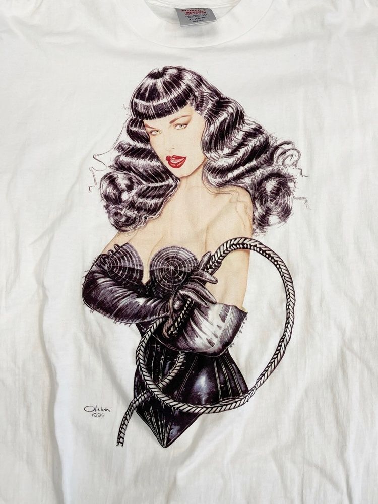 ヴィンテージ vintage 90s 1990 Art of Olivia BETTIE PAGE オリビア