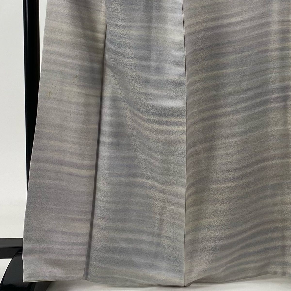 小紋 身丈165cm 裄丈67cm M 袷 二代目 久保田一竹 落款 霞 金通し  