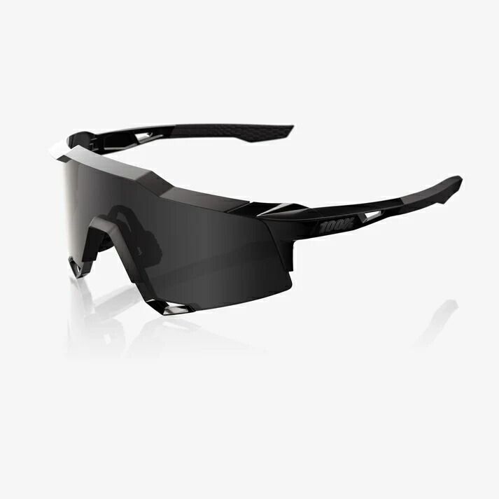 SPEEDCRAFT - Matte Black Gloss Black / Black Mirror Lens
