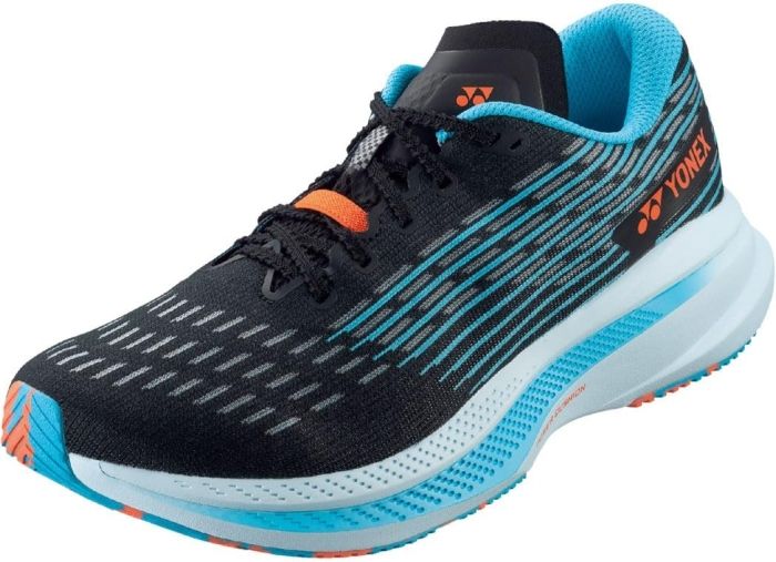 【新品・5営業日で発送】YONEX ヨネックス カーボンクルーズSRメン (SHRSR1M) 色 : BK／オーシャンBL サイズ : 28.5