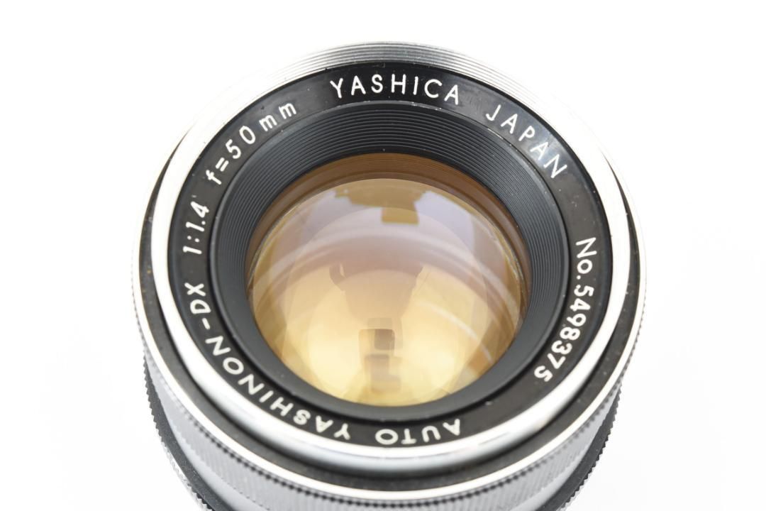 ◎フレア◎YASHICA YASHINON-DX 50mm F1.4 F0140 - メルカリ