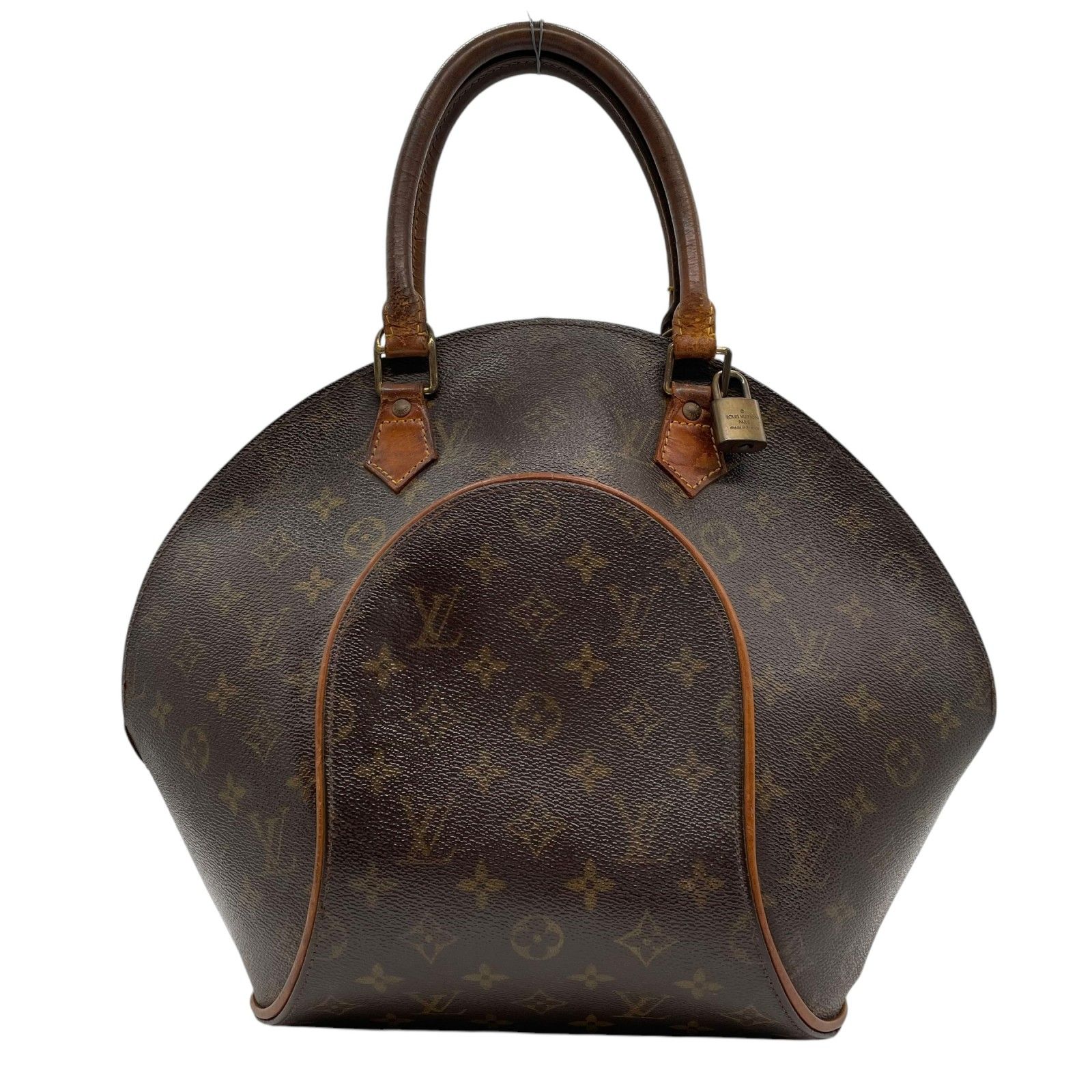 LOUIS VUITTON ルイヴィトン モノグラム エリプスMM ハンドバッグ M51126 レザー ブラウン C - メルカリ