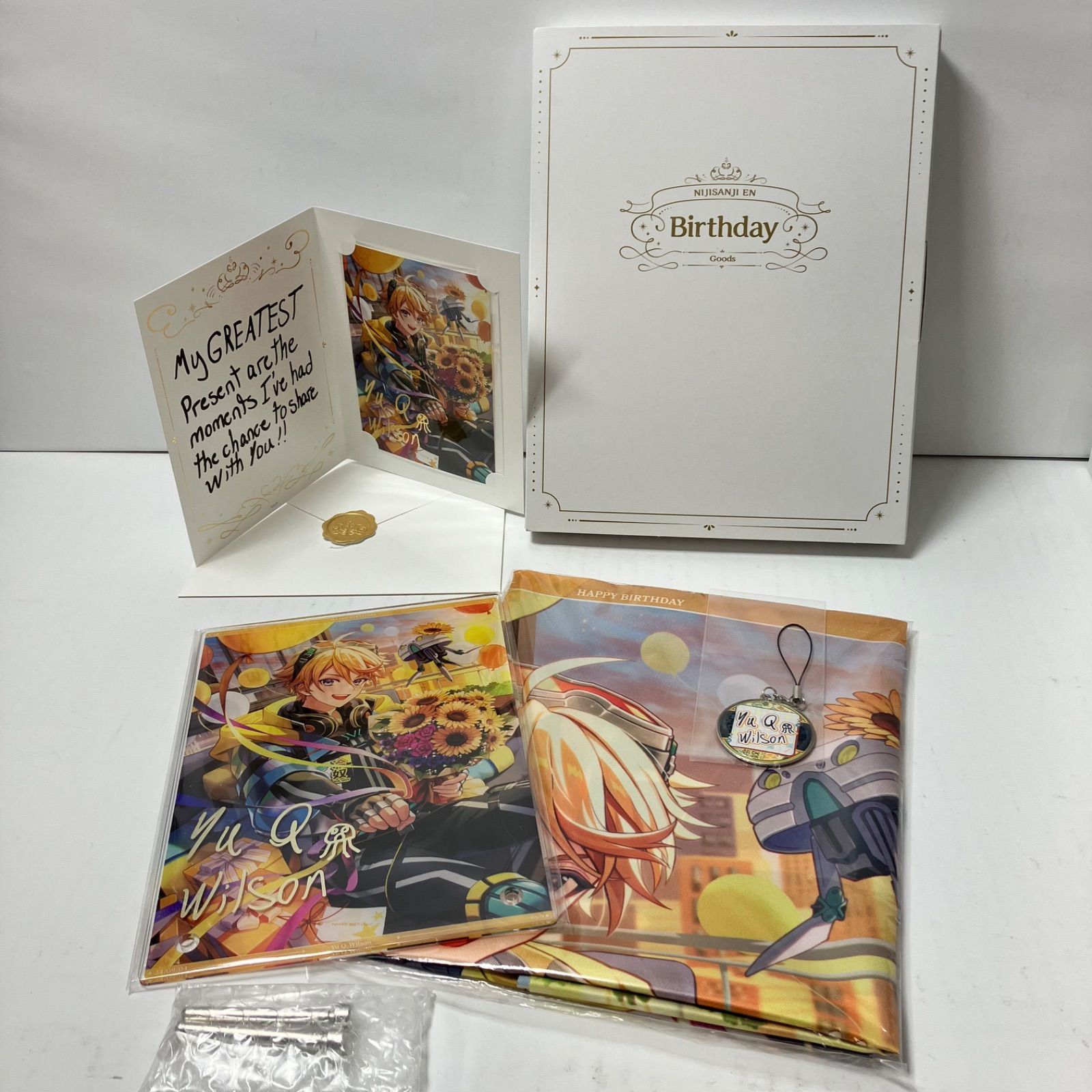 瀬戸店 ユウQウィルソン 誕生日グッズ 2025 にじさんじ 710-4539