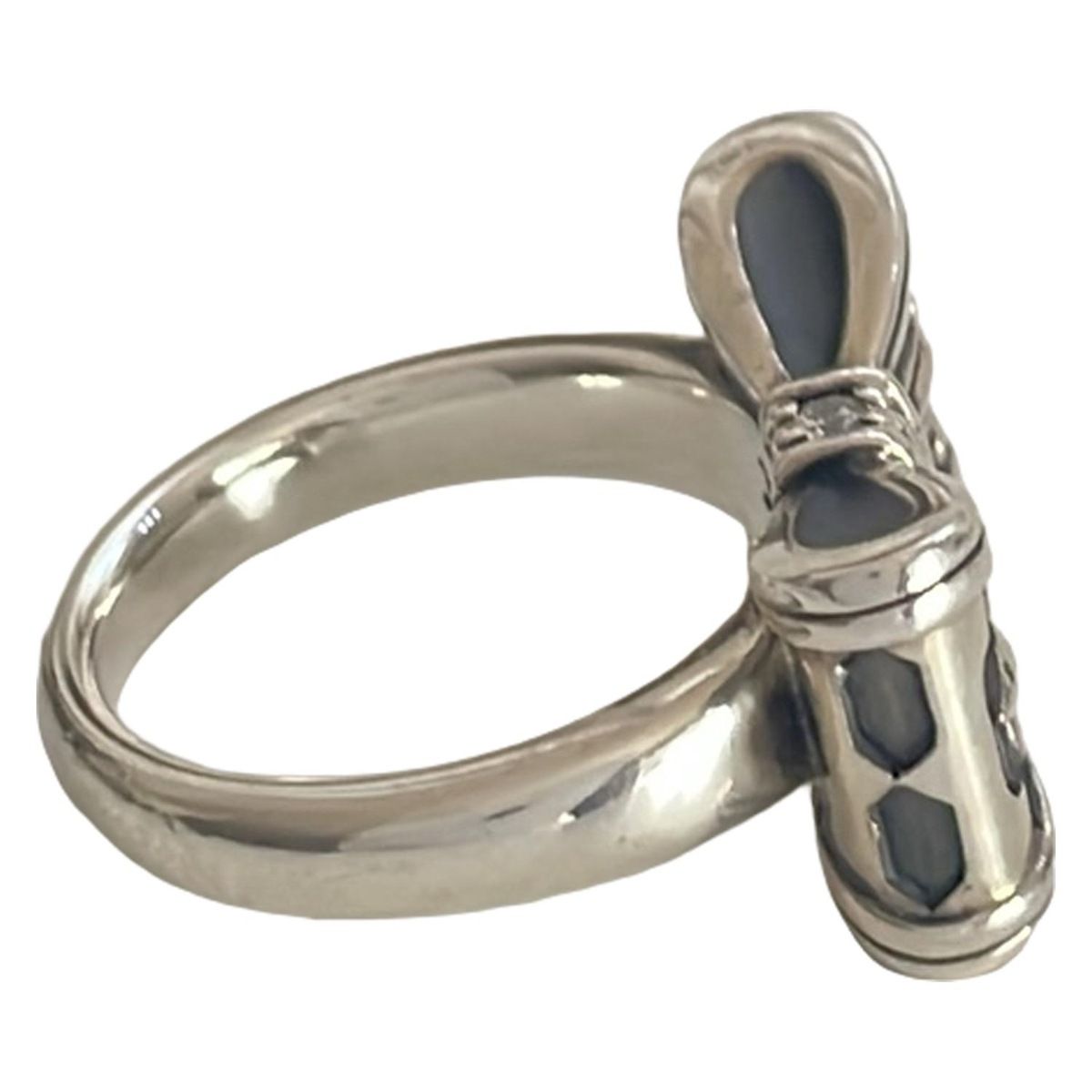 JustinDavis(ジャスティンデイビス) リング - シルバー リボン/SRJ328  