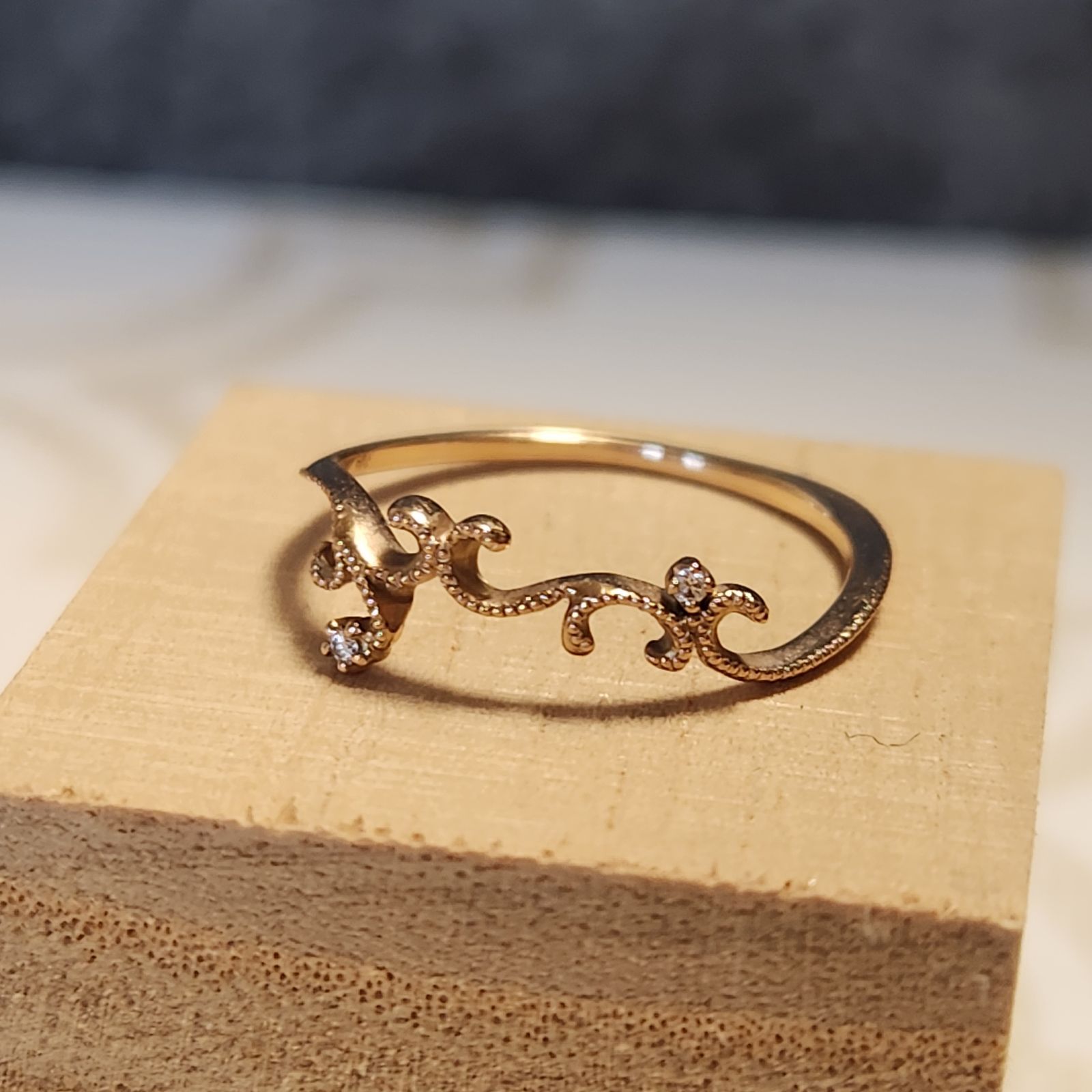 Yoshinob Abheri K18 ダイヤモンド リング3本セット - メルカリ