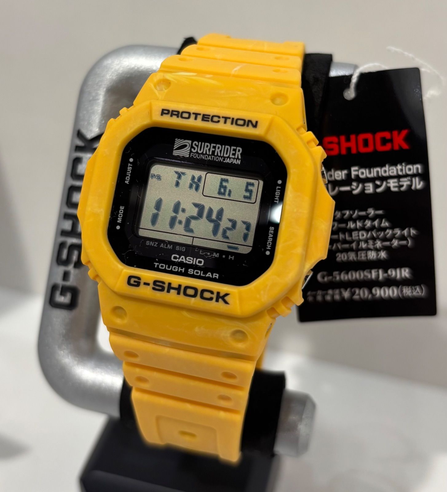 CASIO WATCH G-SHOCK SURFRIDER FOUNDATION JAPAN COLLABORATION