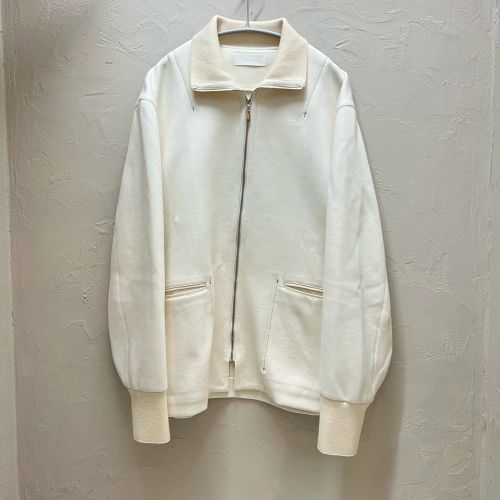 IRENISA イレニサ 21AW HIGH NECKED JERSEY BLOUSON ハイネックブルゾン トラックジャケット ホワイト系  size3【代官山08】 - メルカリ