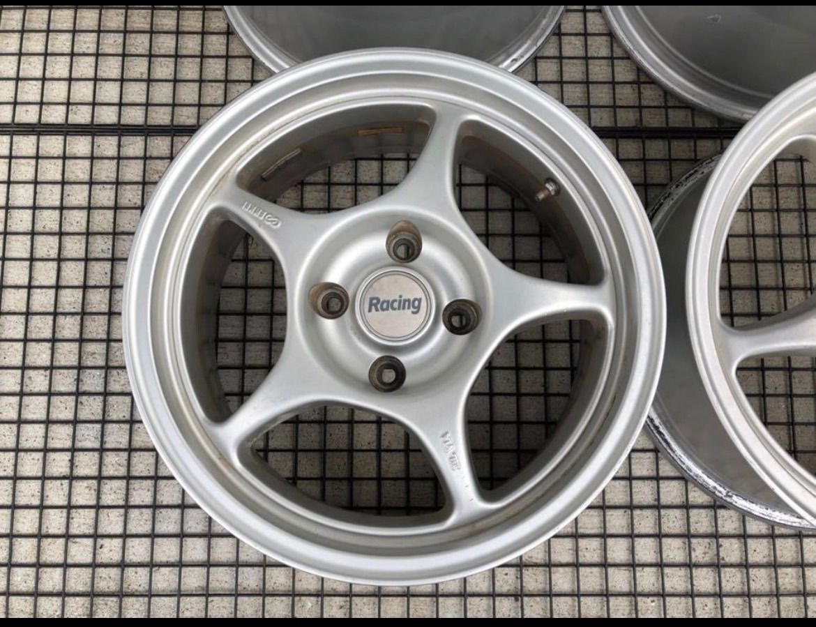 エンケイレーシング 4穴 PCD114.3 16インチ ホイール 4本セット
