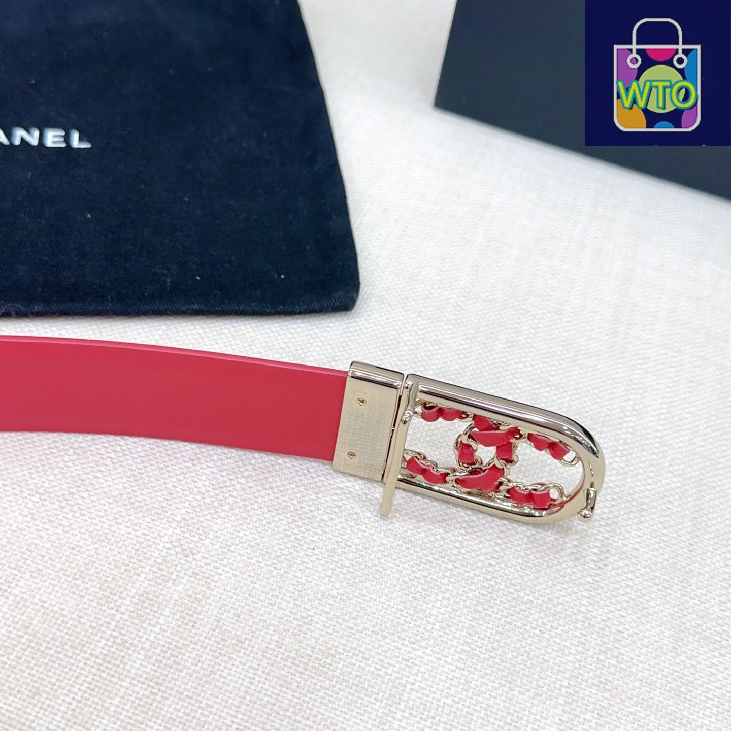 今日特価】Chanel ダブルフェイスレザーベルト - メルカリ