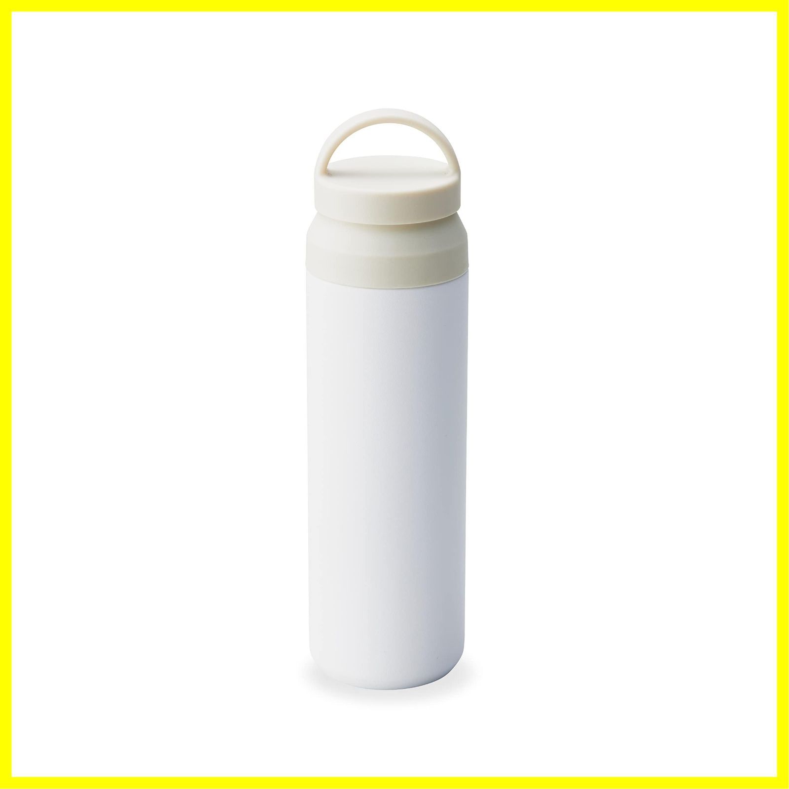 【人気商品】duo] 水筒 ハンドル付きボトル マグボトル 500ml [Dolce 真空断熱 保温 保冷 真空ステンレスボトル 二重構造 白 SB-1698