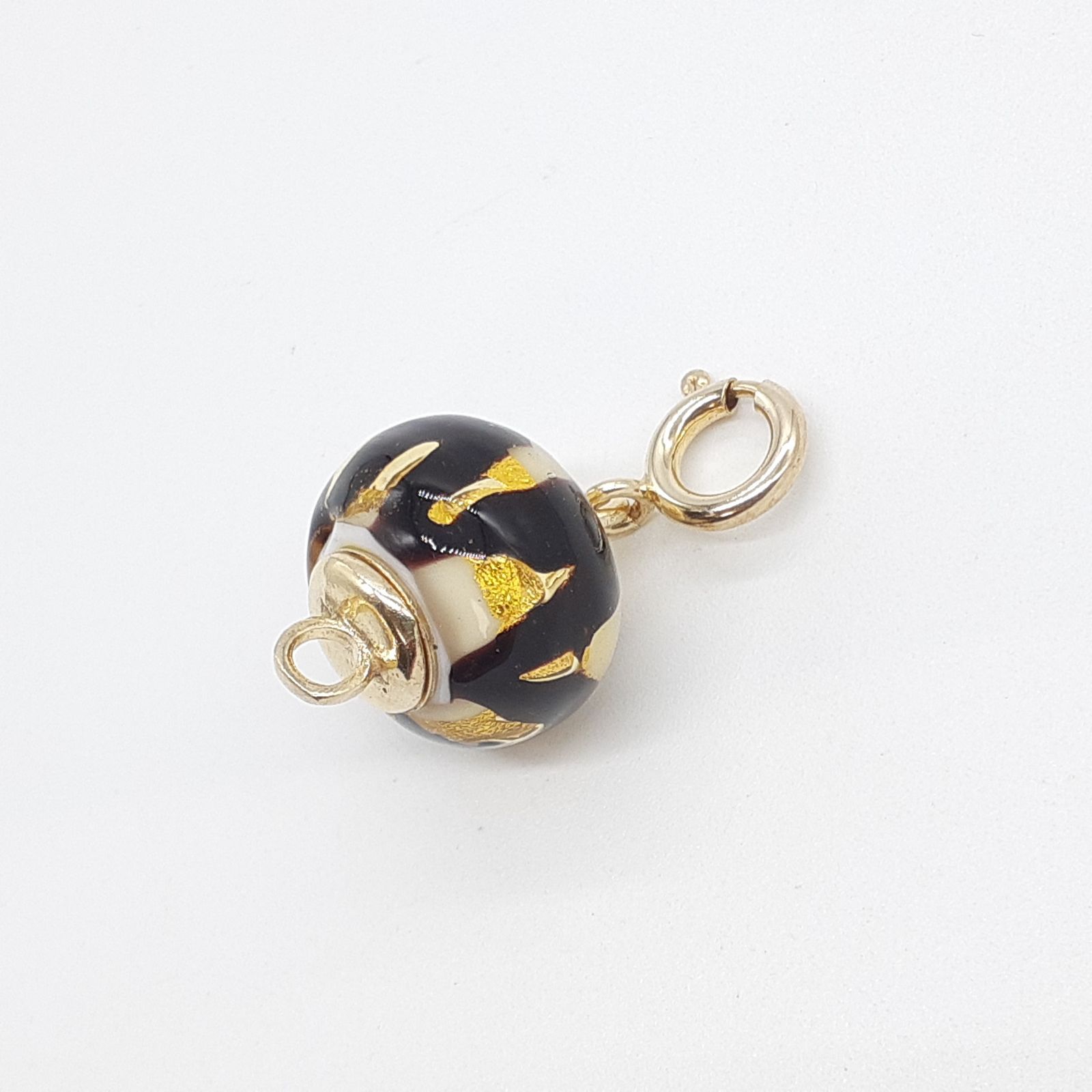 金箔*マヌエラ ザンヴェットーリ ムラーノ ガラス*ネックレス マヌエラ・ザンヴェットーリ】金箔入りムラーノガラス”AIR