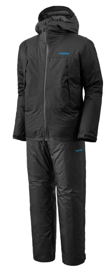 シマノ ベーシックインサレーション レインスーツ 01 RB-057X WMサイズ シマノブラック | レインウェア shimano 釣具
