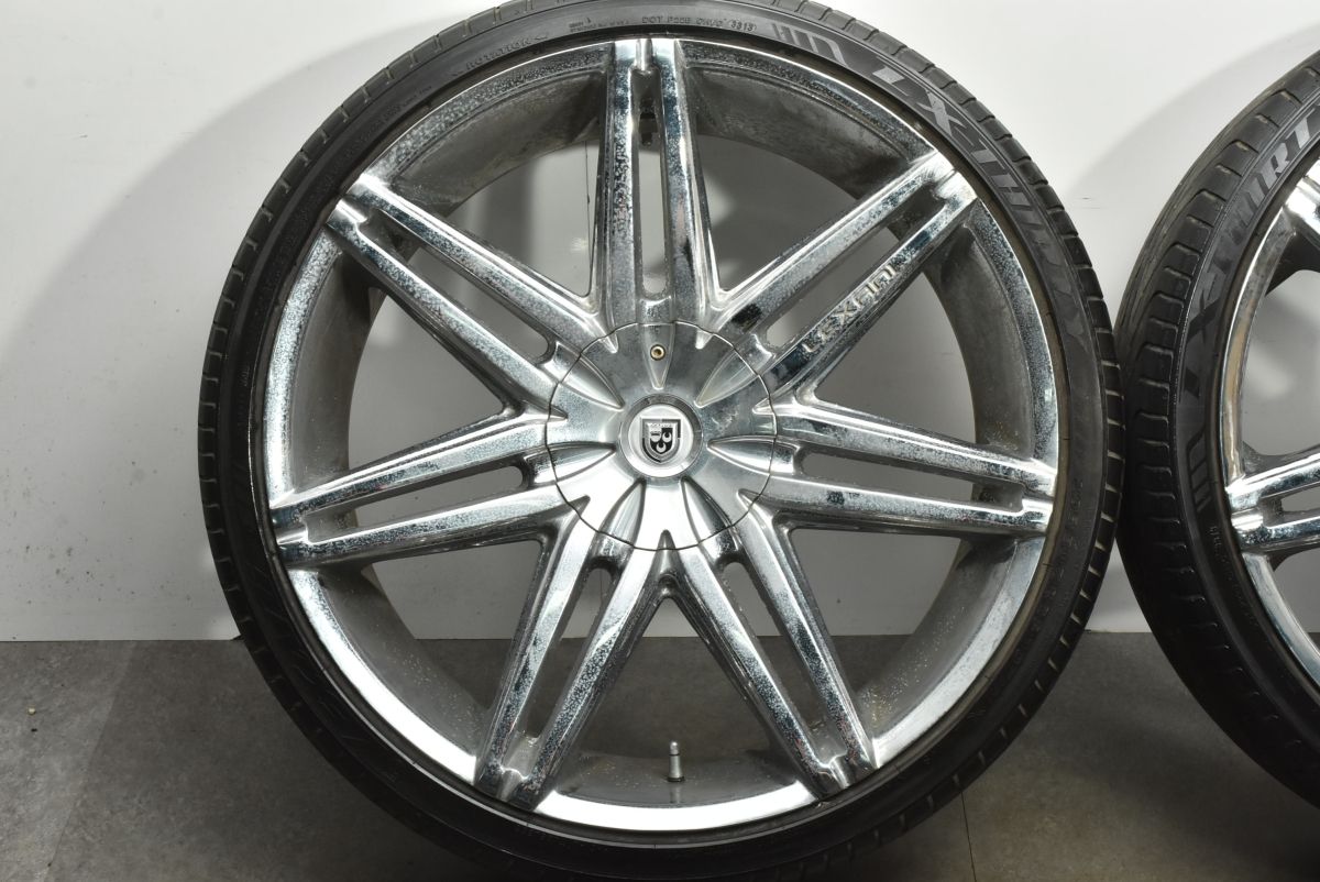 人気ホイール レグザーニ LEXANI JOHNSON II 26インチ 10J 15 PCD139.7 295 30ZR26 レクサーニ キャデラック エスカレード TRITUETUBI_COM