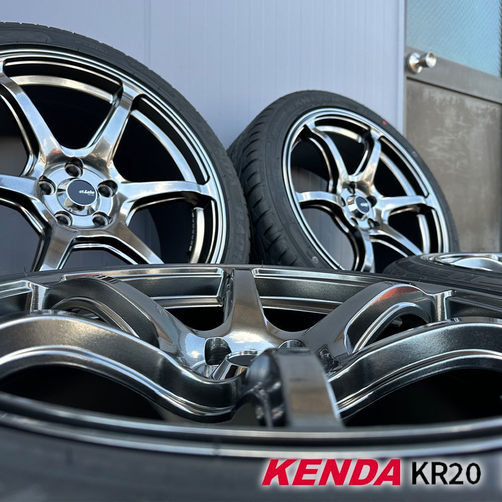 タイヤ・ホイール kenz oku Center Cap Wheel Mugen MF8 MF10 Style Black For Rays Ce28