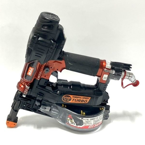 マックス MAX 41mm 高圧ねじ打機 ターボドライバ HV-R41G4 マイスターレッド ビス打機 エア工具 エアーツール ≡DT6666