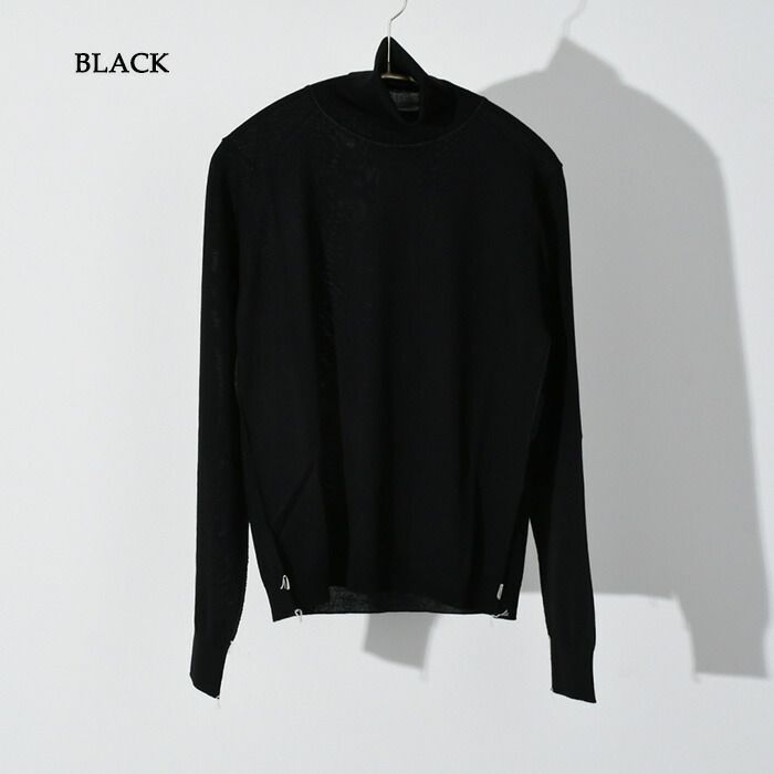 タグ付き Maison Margiela ブラック ニット セーター 楽天市場】Maison Margiela メゾンマルジェラ ウール ニットセーター