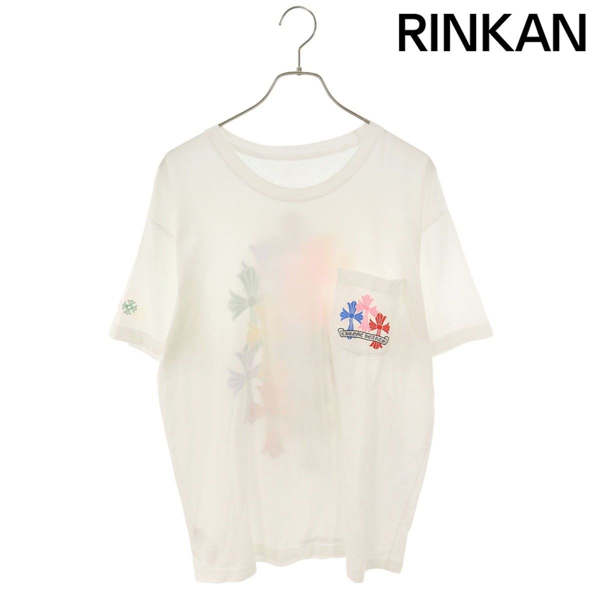 クロムハーツ  MLTCOL CEM CRS T-SHRT マルチセメタリークロスプリントTシャツ メンズ XL
