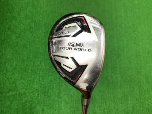 本間ゴルフ TOUR WORLD TW737 25° ユーティリティ UT VIZARD IB-U85 フレックスその他 メンズ 男性用 右利き 右用 Cランク ゴルフクラブ