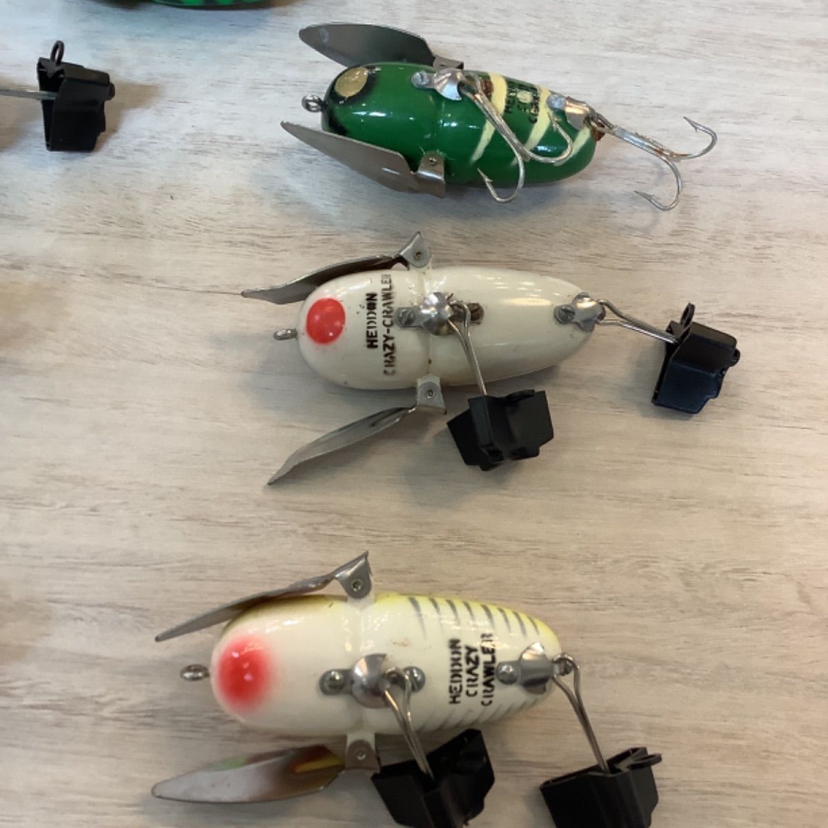 HEDDON CRAZY CRAWLER 7点セット☆ Heddon Tiny Crazy Crawler